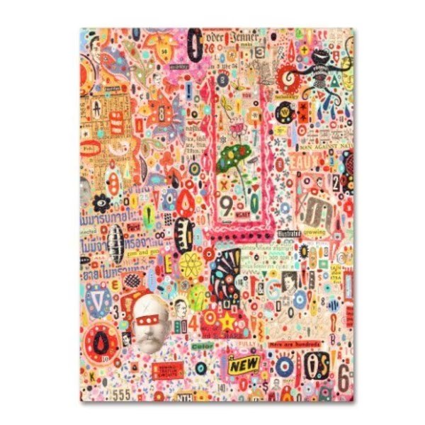 Colin Johnson 'Human Refuse Detail' Canvas Art, 24x32, Trademark Fine Art, Mfr#: ALI11674-C2432GG